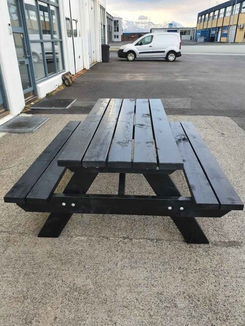 Bekkjaborð 6-8 manna