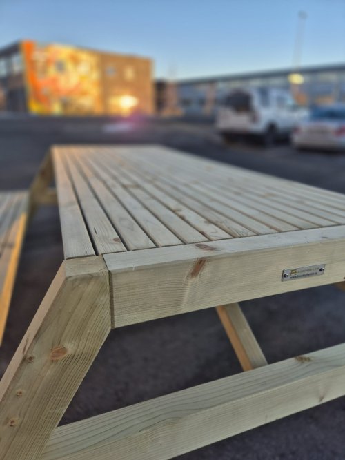 Bekkjaborð - Blær - 8 manna