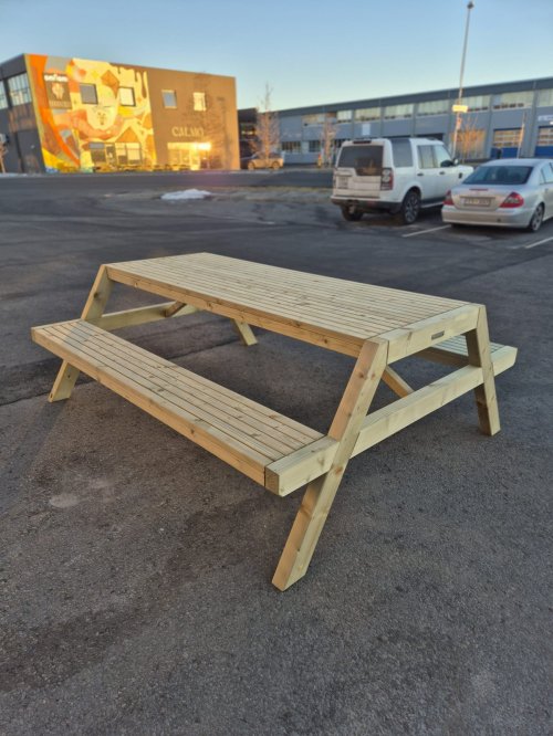 Bekkjaborð - Blær - 8 manna