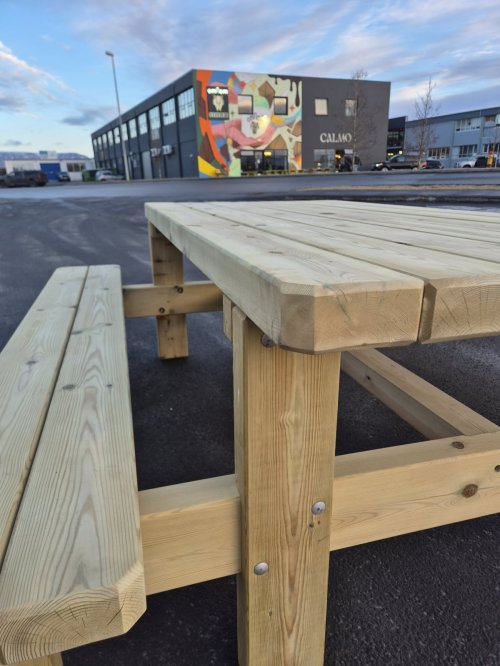 Bekkjaborð - Berserkur - 8 manna