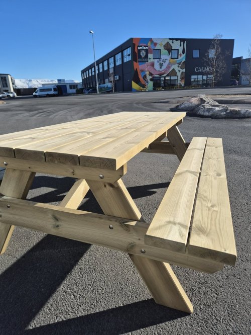 Bekkjaborð - Berg - 8 manna