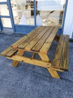 Bekkjaborð 6-8 manna