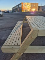 Bekkjaborð - Blær - 8 manna