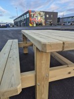 Bekkjaborð - Berserkur - 8 manna